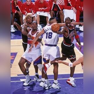 NEW💯 JORDAN GLOSSY 8.5x11 FULL PAGE! NO BORDERS! SEVEN BASKETBALL POSTER SET!🤩